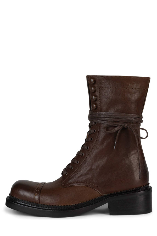 jeffrey campbell LONDON-TWN Ankle boot Brown Distressed