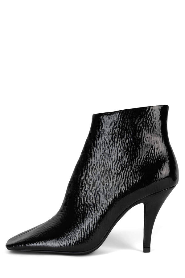 jeffrey campbell PARISIAN Ankle boot Black Big Crinkle Pat
