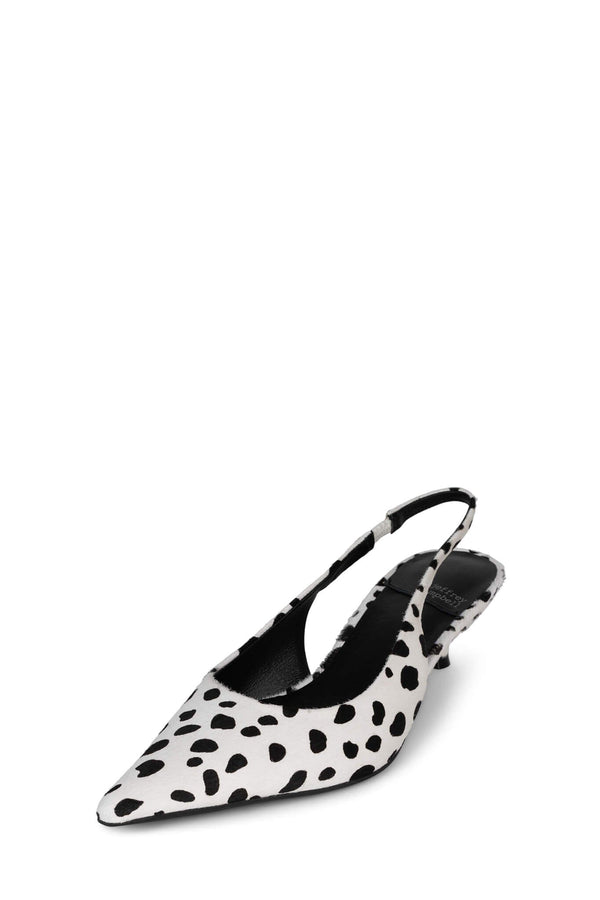 Jeffrey Campbell PERSONA-F2 Pump Black White Dalmatian