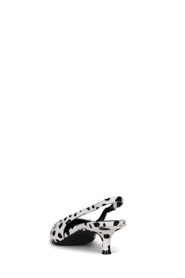 Jeffrey Campbell PERSONA-F2 Pump Black White Dalmatian