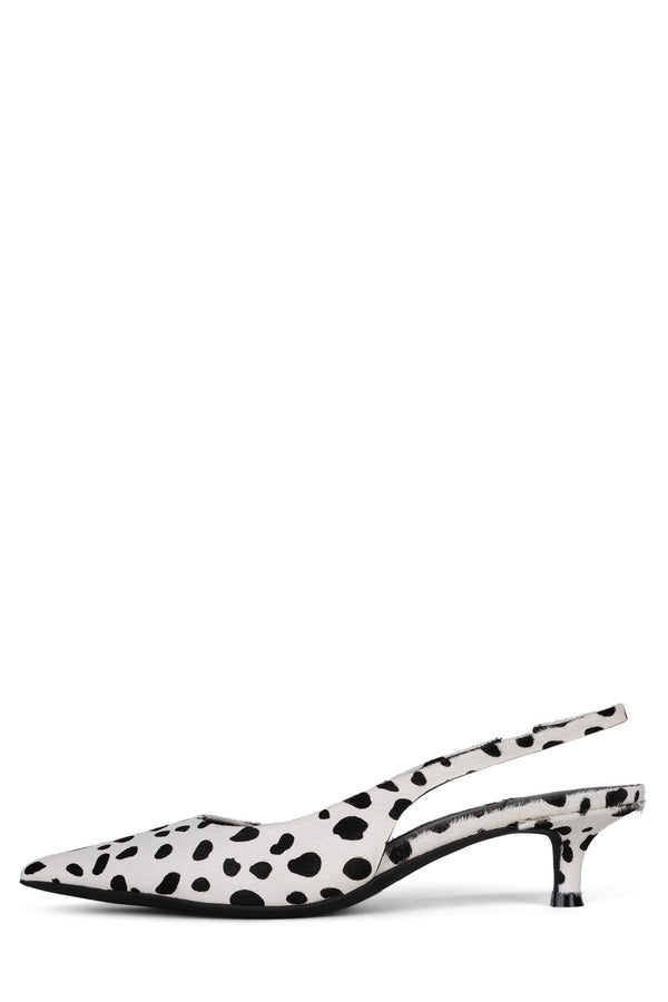 jeffrey campbell PERSONA-F2 Pump Black White Dalmatian