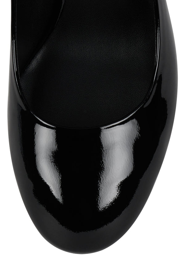 Jeffrey Campbell REAL-LIFE Pump Black Crinkle Patent