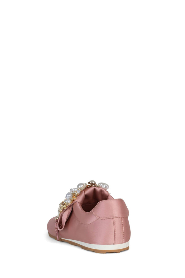 Jeffrey Campbell SHELTER-J2 Sneaker Pink Satin Combo