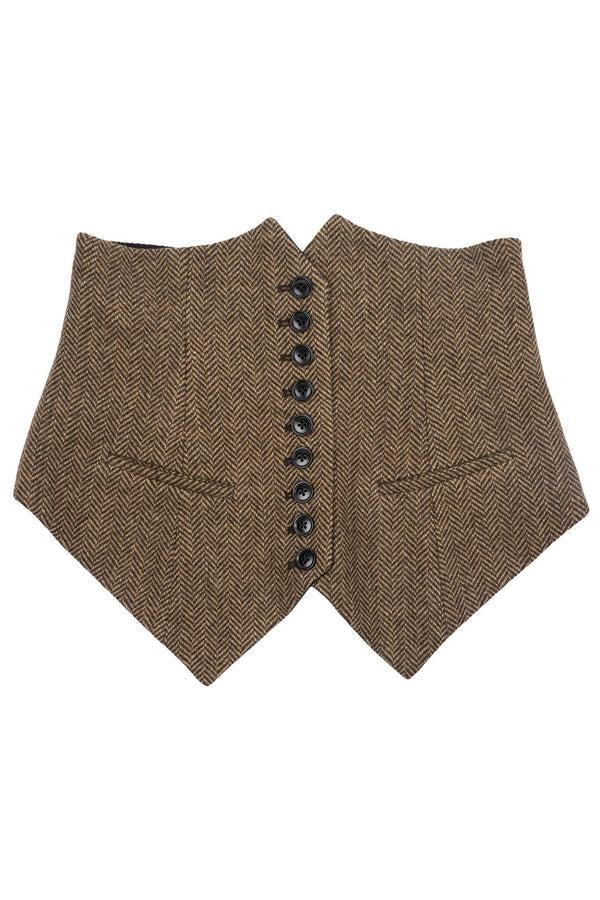 Jeffrey Campbell SPEAK-EASY SET Set Brown Multi Tweed