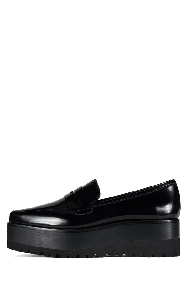 jeffrey campbell SUIT-YOU Platform Loafer Black Box