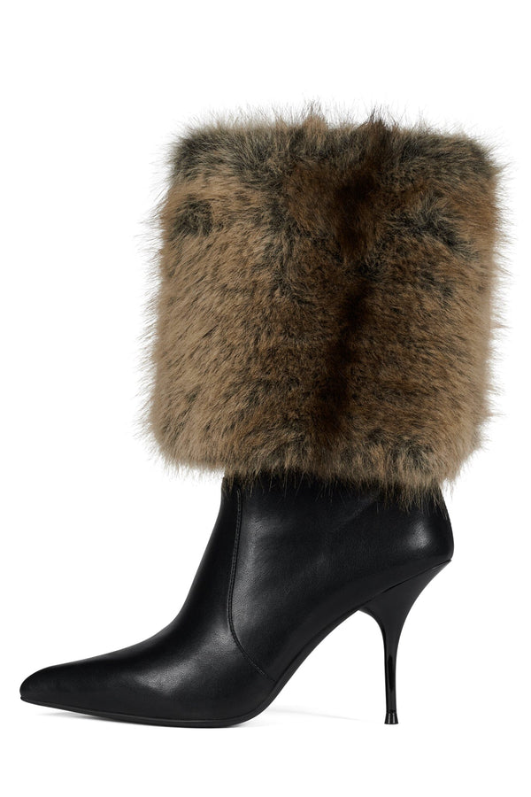 jeffrey campbell THERMAL Mid-Calf Boot Black Brown Combo
