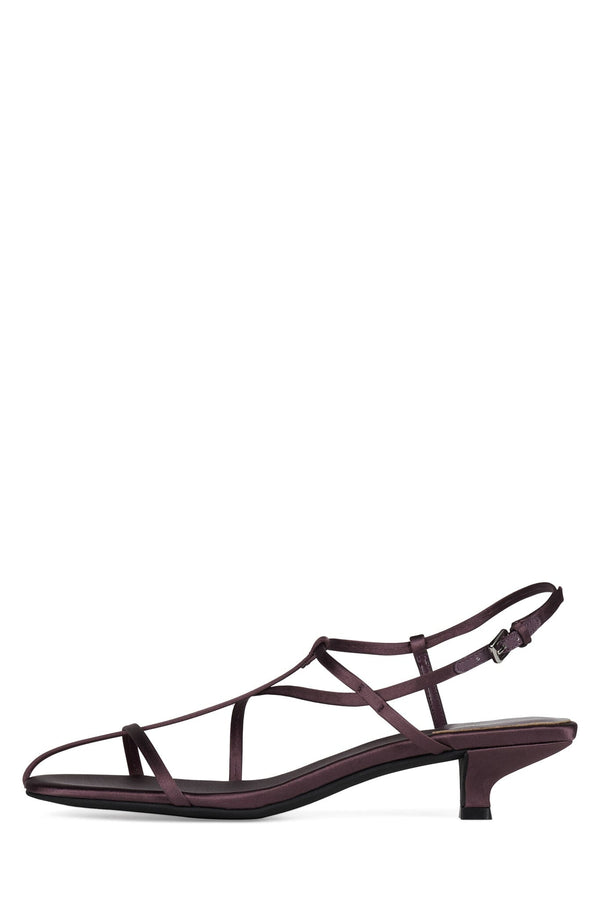 jeffrey campbell TRAWL-MD Heeled Sandal Dusty Violet Satin