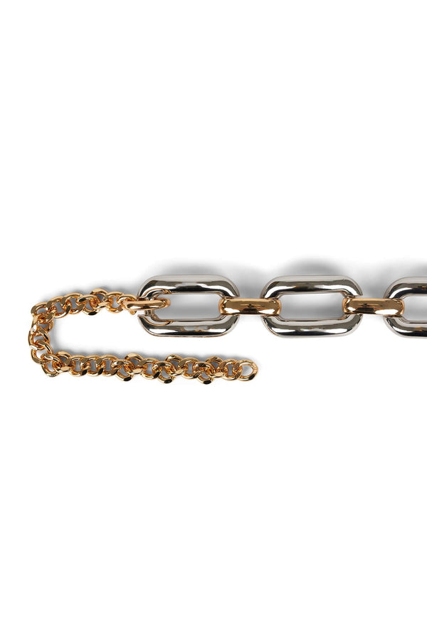 Jeffrey Campbell UNLOCKED BELT Belt Gold Silver Combo