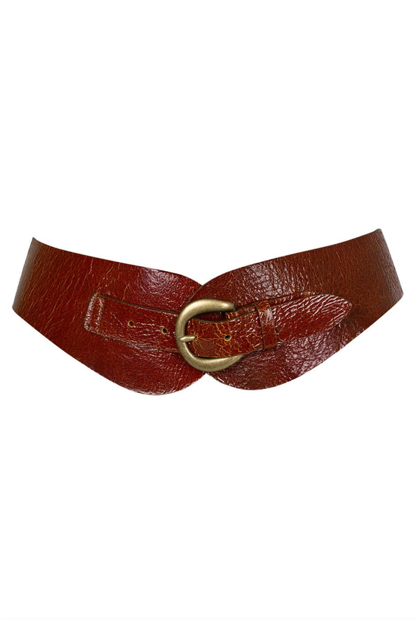 jeffrey campbell VAN-HUNT BELT Belt Orange Crackle Bronze