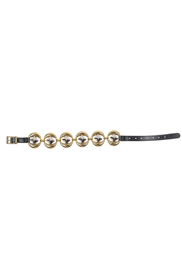 Jeffrey Campbell YOU-BETTER CUFF Arm Cuff Gold Silver Black Combo