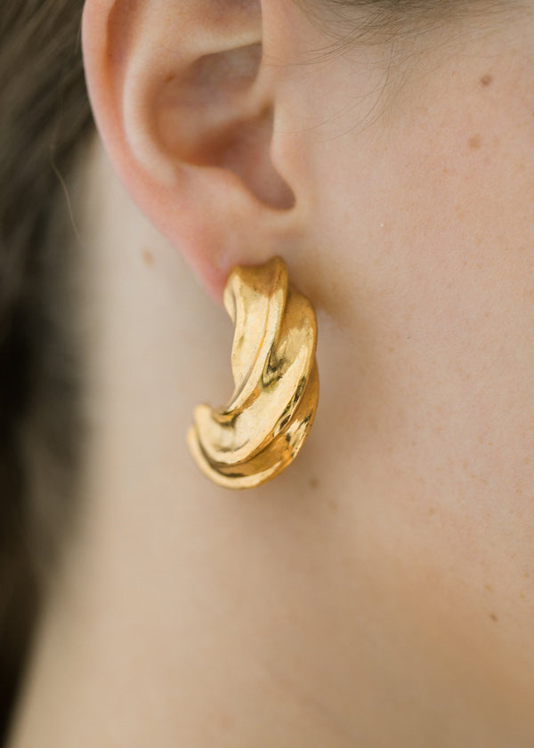 Jennifer Behr Aaryn Earrings Gold