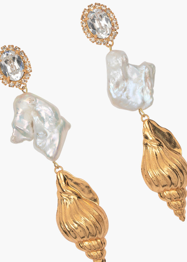 Jennifer Behr Adella Earrings Gold