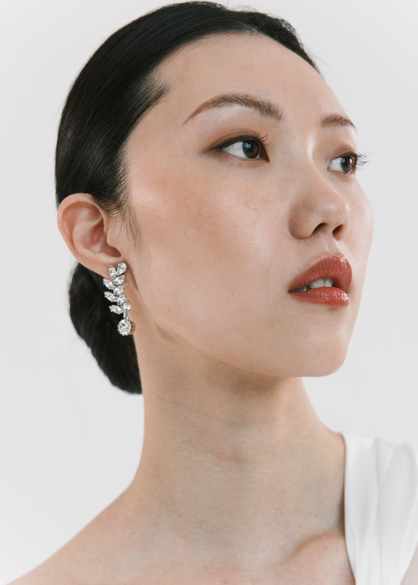 Jennifer Behr Alessa Earrings Crystal