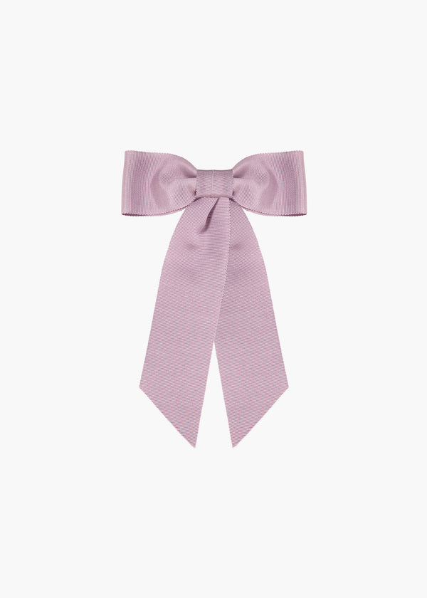 jennifer behr Alice Grosgrain Bow Barrette Lilac