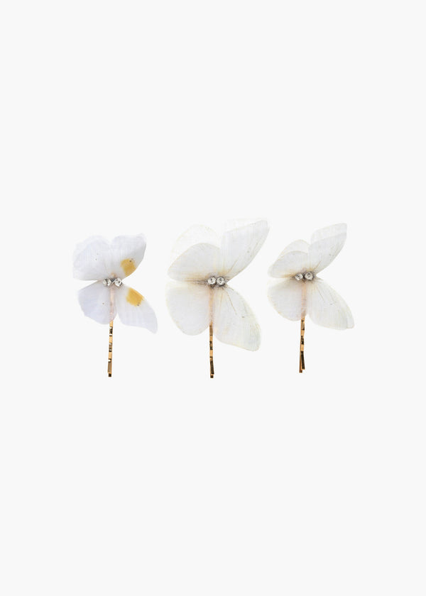 jennifer behr Allira Bobby Pin Set Cream