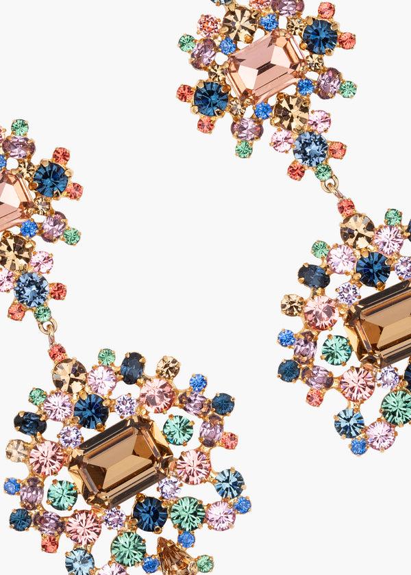 Jennifer Behr Angelica Earrings Rose