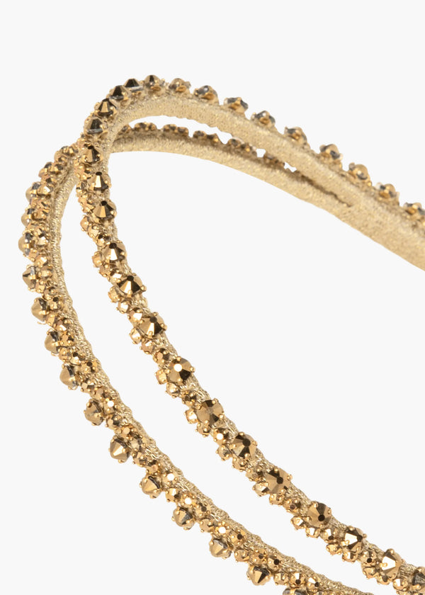 Jennifer Behr Anya Headband Dorado