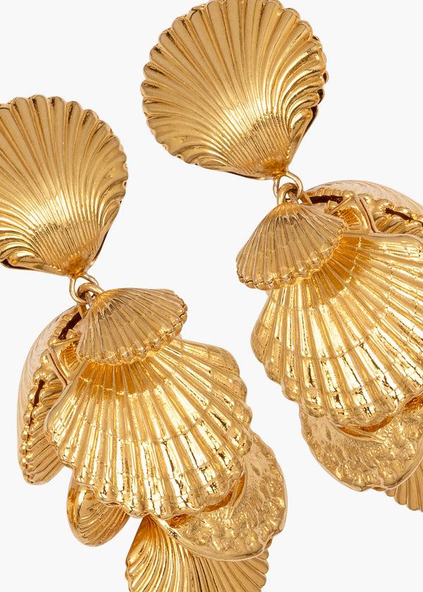 Jennifer Behr Aphrodite Earrings Gold