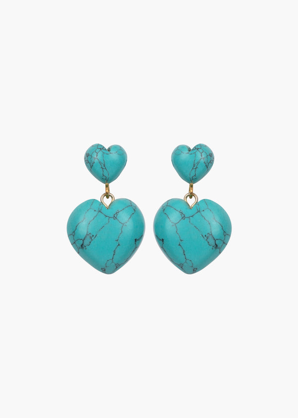jennifer behr Arely Earrings Turquoise