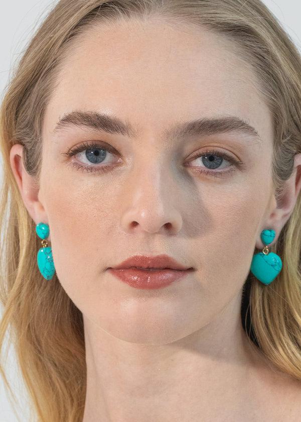 Jennifer Behr Arely Earrings Turquoise