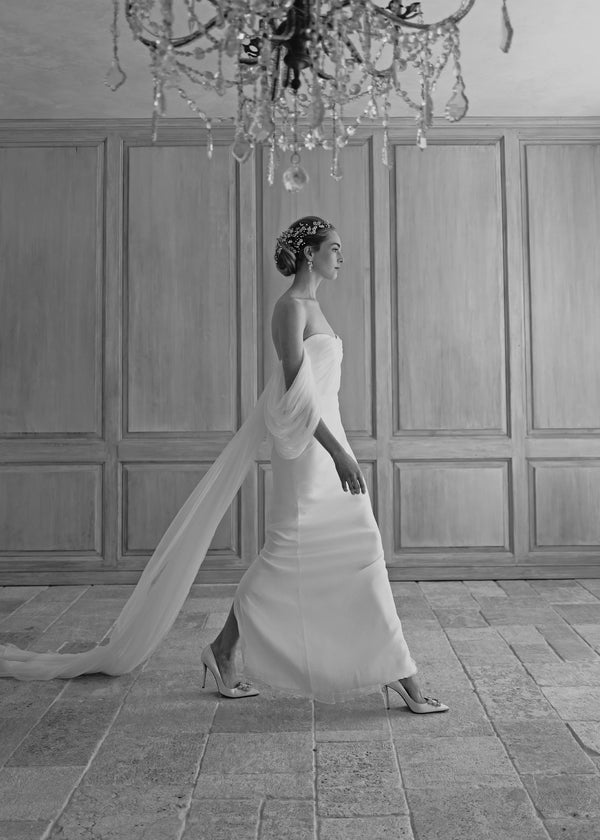 Jennifer Behr Aria Earrings Crystal