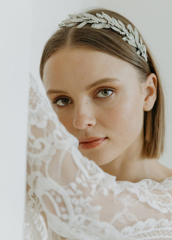 Jennifer Behr Arielle Headband Crystal