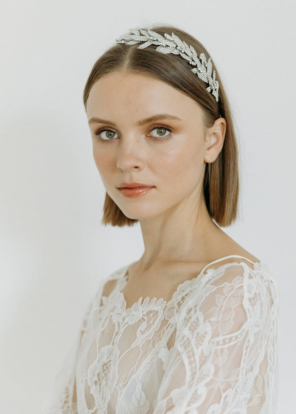 Jennifer Behr Arielle Headband Crystal
