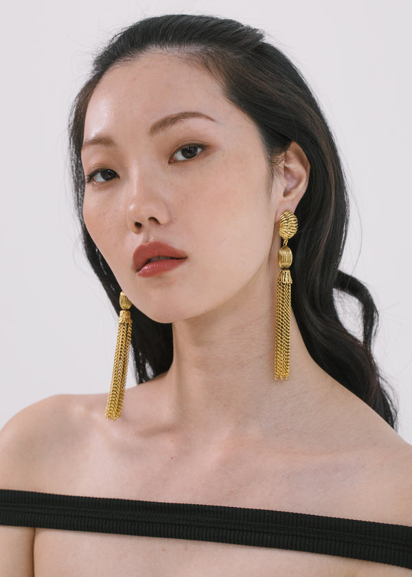 Jennifer Behr Arthella Earrings Gold