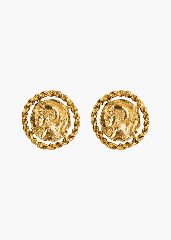 jennifer behr Augusta Earrings Gold