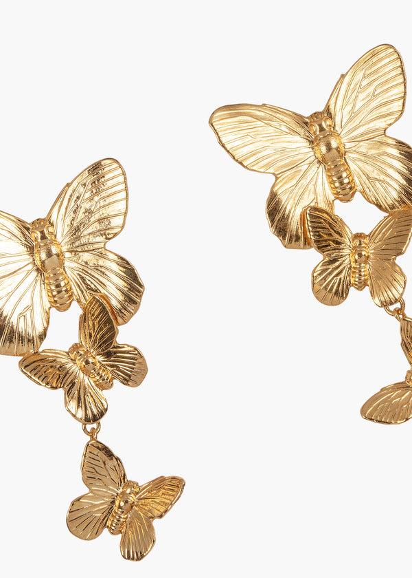 Jennifer Behr Avah Earrings Gold