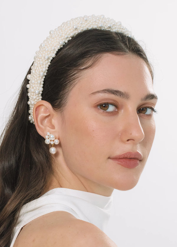 Jennifer Behr Bailey Pearl Headband Pearl