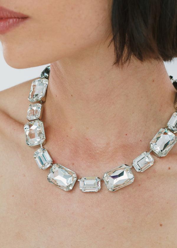 Jennifer Behr Beatriz Necklace Crystal