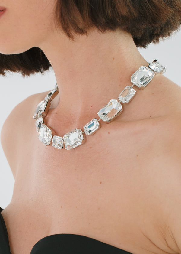 Jennifer Behr Beatriz Necklace Crystal