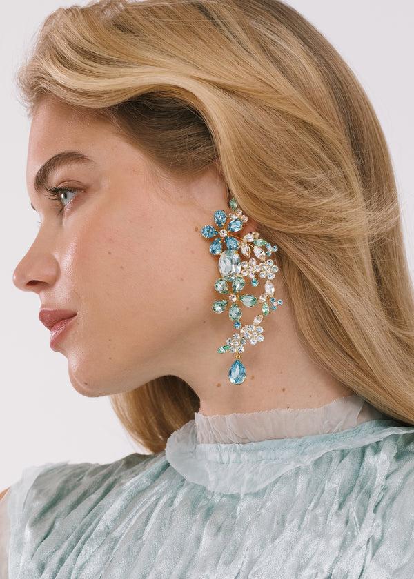 Jennifer Behr Bellemy Earrings Bluebell