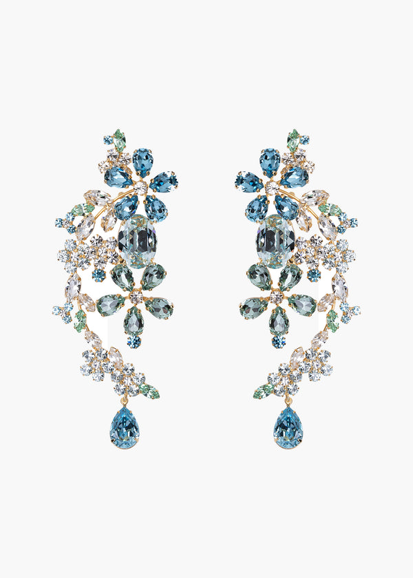 jennifer behr Bellemy Earrings Bluebell
