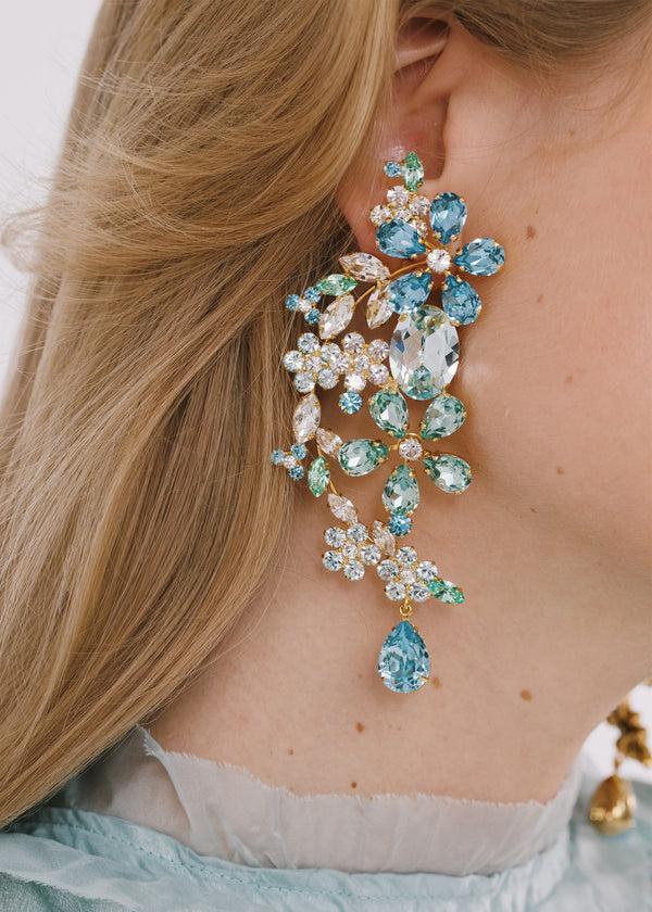 Jennifer Behr Bellemy Earrings Bluebell