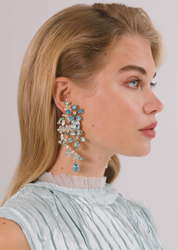 Jennifer Behr Bellemy Earrings Bluebell