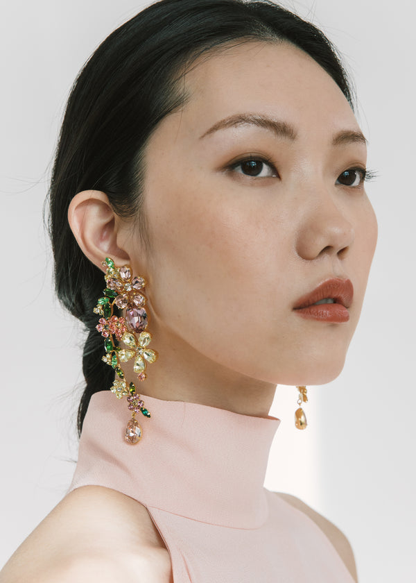 Jennifer Behr Bellemy Earrings Rose