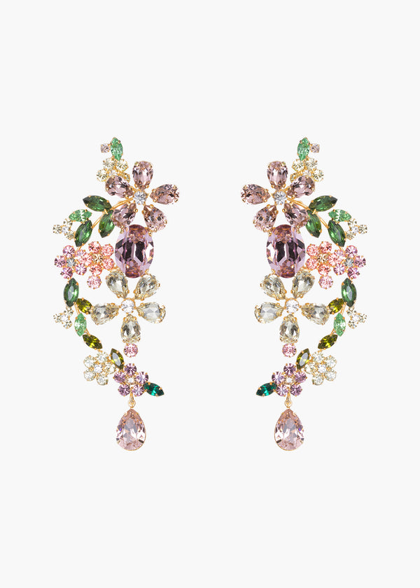jennifer behr Bellemy Earrings Rose
