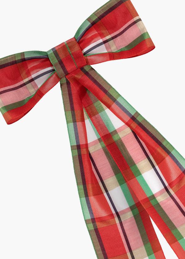 Jennifer Behr Bonnie Bow Barrette Red Multi