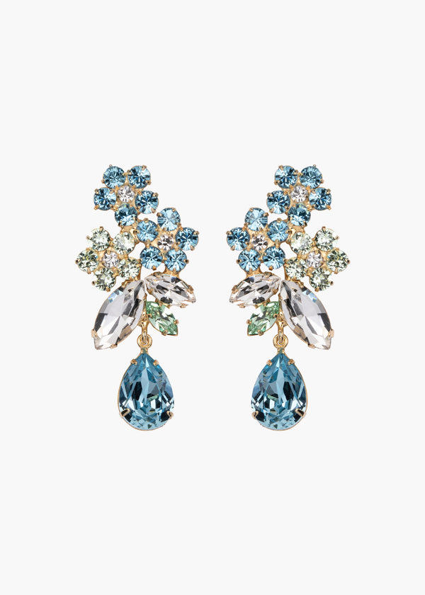 jennifer behr Bouquet Earrings Bluebell