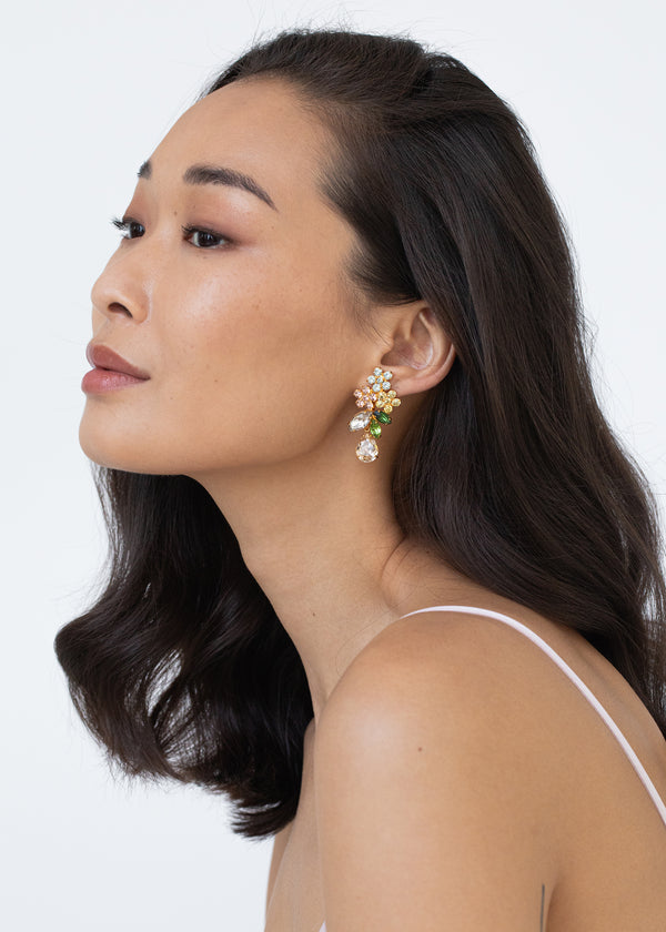 Jennifer Behr Bouquet Earrings Multi