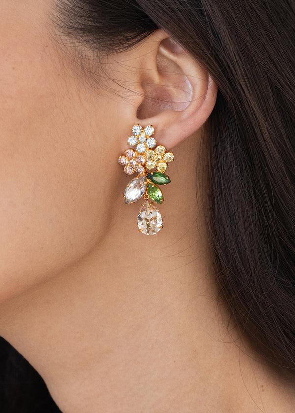 Jennifer Behr Bouquet Earrings Multi