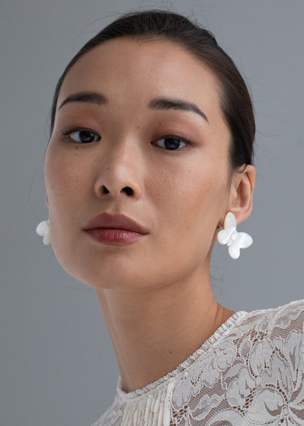 Jennifer Behr Bree Earrings Mother Of Pearl