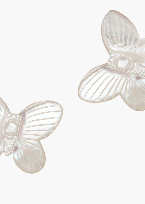 Jennifer Behr Bree Earrings Mother Of Pearl