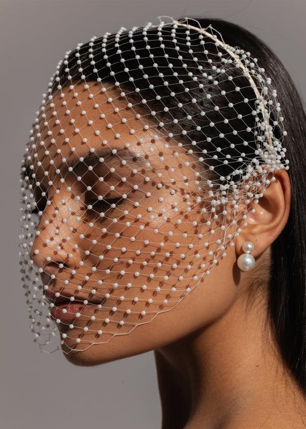 Jennifer Behr Britton Voilette Cream