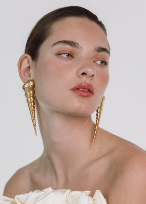 Jennifer Behr Bronte Earring Gold
