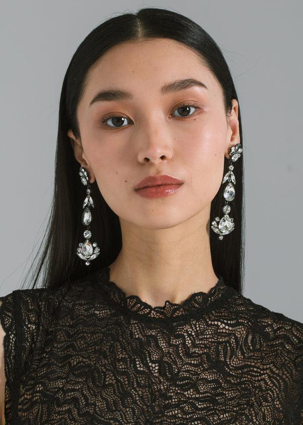 Jennifer Behr Bronwyn Earrings Gunmetal