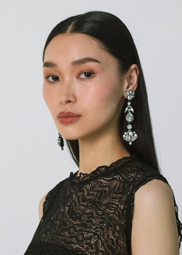 Jennifer Behr Bronwyn Earrings Gunmetal