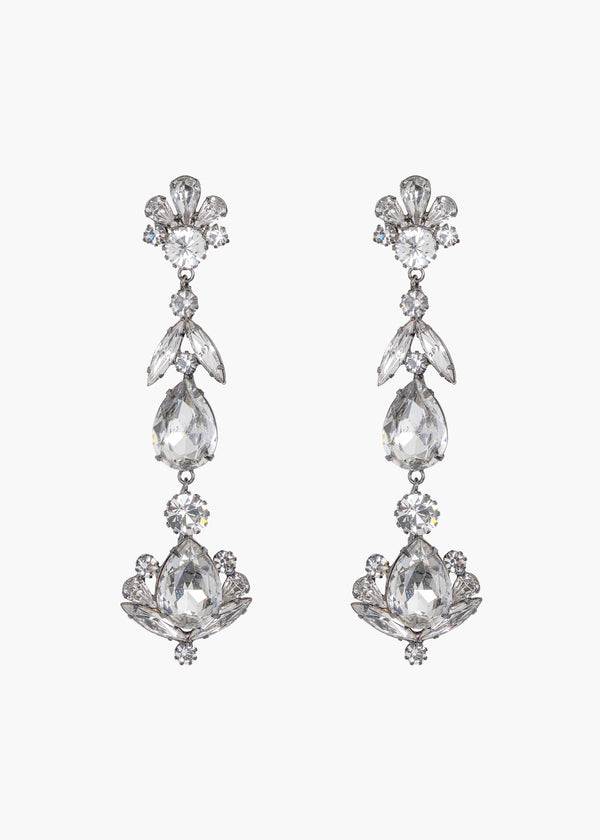 jennifer behr Bronwyn Earrings Gunmetal